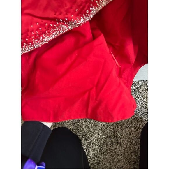 NWT Precious Formals Beaded Sequined Evening Prom Gown Dress Ball Gown Sz 10 - Picture 8 of 14
